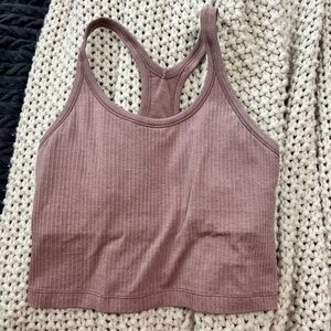 Lululemon ebb to street tank top cropped and hemmed by lululemon professionals